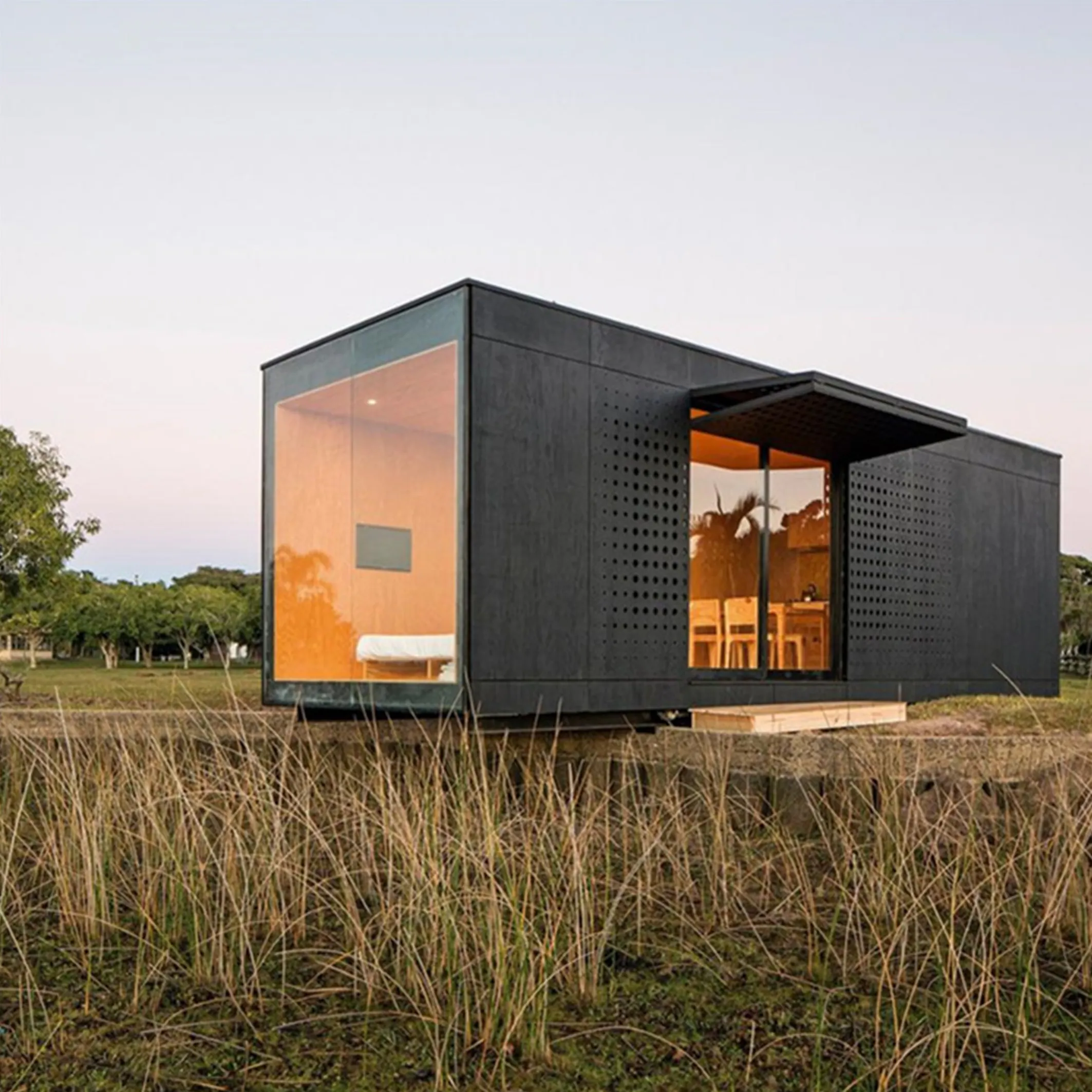 beautiful movable prefab house creative modern designs 2 story container house farm house garden villa