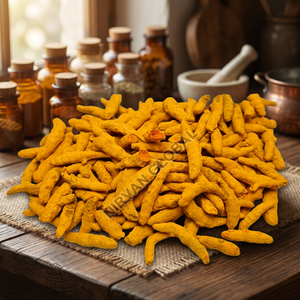 Curcuma frais entier, rhizome indien naturel, épice Haldi - Product Image 4