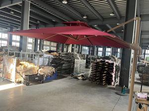 <span class=keywords><strong>Parasol</strong></span> Roma à double toit en aluminium pour extérieur Uplion, avec manivelle et base croisée, imperméable et <span class=keywords><strong>protection</strong></span> UV - Product Image 6