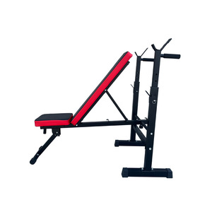 Banc de musculation réglable avec support, structure en acier carbone pour équipement d'entraînement fitness intérieur YR8726 - Product Image 1