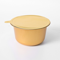 Contenants alimentaires en aluminium HBOLE Y101-290, barquettes de qualité alimentaire résistantes au four pour œufs à la vapeur, vente en gros