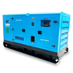 디젤 엔진 발전기를 발송하게 준비되어 있는 견과-90kw/100kva 발전기 전기 산업 발전기