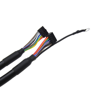 OEM Lengte Kabelboom Beide Einden 10-pins 2.54mm Pitch Dupont Connector Met M3 GND Ring Lug Aarding Kabel voor Industriële Module - Product Image 2