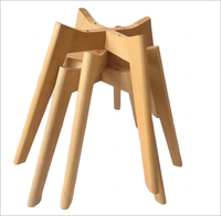 Nouveau pied de table moderne pour remplacer les pieds de chaise de remplacement en bois pied réglable de bonne qualité