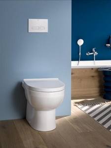 Inodoro de una pieza montado en el suelo con chorro de sifón de cerámica blanca con ahorro de agua mejorado <span class=keywords><strong>Bolina</strong></span> W2111 - Product Image 4