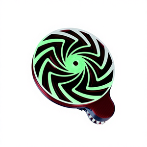 Spinner de Mano de Plástico Impreso en 3D - Juguete Antiestrés para Adultos y Niños |   Herramienta Portátil y Ecológica para la Ansiedad del TDAH, Ideal para la Oficina, Escritorio y Fiestas - Product Image 1