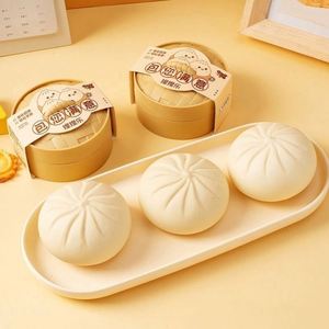 Pelota Antiestrés Realista con Forma de Panecillo de Cerdo Char Siu Bao BBQ, Juguete Sensorial para Niños y Adultos, para la Oficina - Product Image 3
