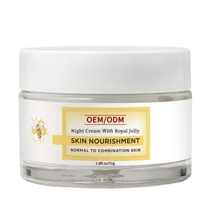 Hot Sales Skincare Beauty Whitening Face Cream For Sensitive Skin and Royal Jelly Retinol Moisturizing Night Face Cream