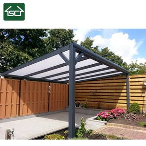 <span class=keywords><strong>Couverture</strong></span> de toit de balcon en plastique, pergola européenne transparente, 2 pièces - Product Image 6