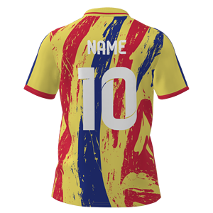 Completo Kit Abbigliamento Calcio in Poliestere: Maglie Casa e Trasferta con Stemma Personalizzato e Nomi Giocatori - Product Image 2