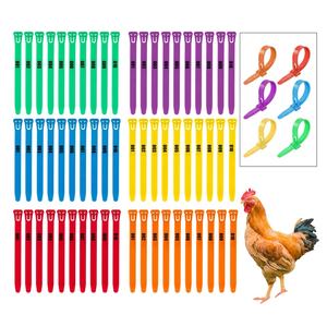 8 ~ 28Mm Verstelbare Kippenvoetring Kalkoen Ganzeneend Herbruikbare Anti-Shedding Gevogelte Beenring - Product Image 1