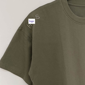 Wholesale <strong>White</strong> Slim Fit Tee Custom Men's Curve Hem Short Sleeve <strong>Turtle</strong> <strong>Neck</strong> 95% Cotton 5% Elastane Blank Tight T-shirt - Product Image 5