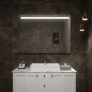 Espejo de Baño Moderno con Bluetooth y Luz Ajustable de 3000K-6000K, Garantía de 3 Años para Uso en Villas, Hoteles y Apartamentos - Product Image 3