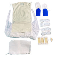 Kit de remplacement de coussinets de presse pour presse à chemises SANKOSHA 145A-V3, comprenant un coussin en silicone, une housse gonflable avec fermeture éclair YKK et accessoires