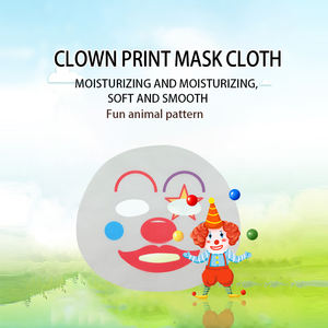 แผ่นมาส์กหน้าผ้าพืชธรรมชาติสำหรับเด็ก ลายการ์ตูนสัตว์น่ารักตลกๆ แบบปรับแต่งได้ รุ่น Y154-7 - Product Image 4