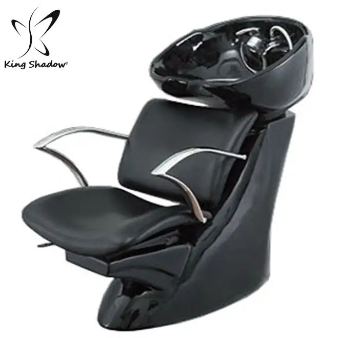 Kingshadow salon furniture no plumbing shampoo bowl barber chair shampoo bed salon shampoo chairs with body massage