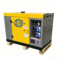 Heimgebrauch 10kVA 12kVA 15kVA Kleine Leise Dieselgeneratoren Luftgekühlt mit Elektrostart Stabile Spannung Notstromversorgung