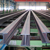 Structure métallique préfabriquée en métal H galvanisé en usine bâtiment entrepôt durable facile à assembler WF IPE ASTM profilés en acier