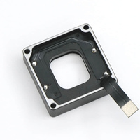 Obturador Óptico PET de 4 Aspas, Salida FPC de 3.3V, 21x21x5.6mm -40 ° C~+80 ° Cámara IR de Calibración NUC para Imágenes Térmicas