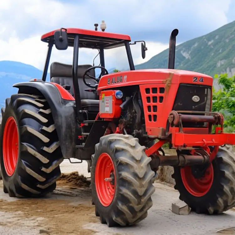 Çin ucuz 25hp 30hp 40hp 50hp küçük traktörler mini 4x4 tarım makineleri tarım