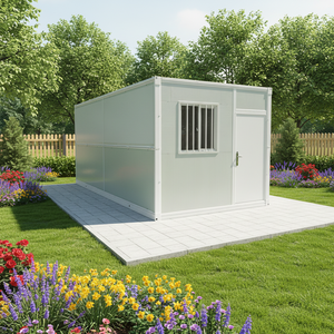 <span class=keywords><strong>Casa</strong></span> Contenedor Plegable, Modular, Prefabricada, de Fácil Instalación, Moderna, Temporal, para Exteriores, Compacta - Product Image 1