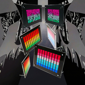 Pegatinas para Coche con Modo de Control por Voz, Escucha Melodías Musicales, Permite que Cada Fluctuación <span class=keywords><strong>Vocal</strong></span> Tenga Luz y Sombra Intermitentes - Product Image 1