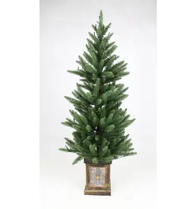Duoyou künstlicher kunststoff-topfständer aus pvc weihnachtsbaum für zuhause dekoration kundenspezifischer preis ab werk weihnachtsbaum