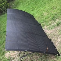 Panneau solaire monocristallin PERC fin et léger 20W, efficacité 23%, marque XIONGSHENG, 100W max. Panneau solaire de taille cellulaire 160x115mm