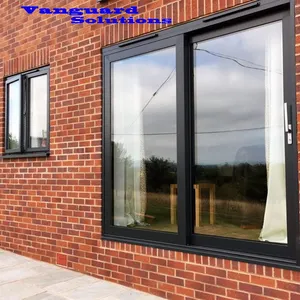 AS2047 Vanguard Solutions Fashion Aluminum Sliding Anti-theft Window Aluminium Glass Windows Sliding Windows Residential