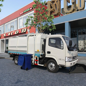 Manuel diesel standard de l'EURO 6 de roue motrice 4x2 de manipulateur de déchets à chargement automatique personnalisable d'OEM 6 rentable - Product Image 2