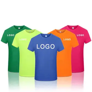 Khuyến Mại Cổ Phiếu Marathon Giá Rẻ Trống Tùy Chỉnh In Ấn Logo Men T Shirt Casual Số Lượng Xu Hướng XXL T Áo Sơ Mi