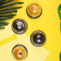 Boîte de rangement transparente de qualité alimentaire pour gâteaux, pâtisseries, gâteaux de lune, et mini-gâteaux, idéale pour les feuilletés au jaune d'œuf
