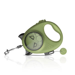 Luxus Haustier Halsband Set Designer Nylon & Gummi Leder Leine Modische Tier Cartoon Charm Zubehör Einfache Kunststoff-Stil - Product Image 3