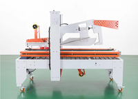 Machine à sceller les cartons entièrement automatique et réglable électriquement avec certification CE pour l'emballage des vêtements et des boissons