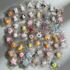 <span class=keywords><strong>Jeu</strong></span> de société micro-squishy en gros, jouet à presser mignon effet slime, figurines miniatures d'aliments et d'animaux, cadeau pour diffusion en direct - Product Image 4