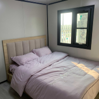 Villa prefabricada de 20 pies de alta calidad con ventas de fábrica con casa pequeña móvil de 2 dormitorios casa contenedor expandible