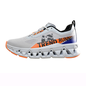 Chaussures <span class=keywords><strong>de</strong></span> <span class=keywords><strong>course</strong></span> pour hommes <span class=keywords><strong>de</strong></span> haute qualité, style rétro, à enfiler, avec empeigne en maille, bout pointu, légères, respirantes, pour l'été - Product Image 3