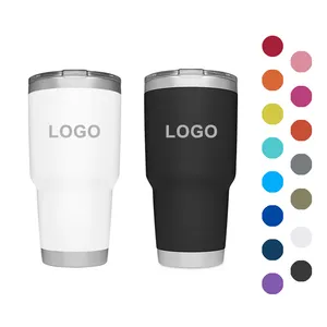 Yety Original Magnetic Lid Coffee 20oz 30oz Cooler Cup In Bulk Stainless Steel Double Walled Yetitumbler Mugs Termos With Straw