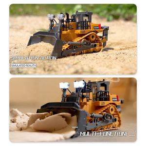 Samtoy 1:24 9CH aleación cargador simulación RC ingenierí<span class=keywords><strong>a</strong></span> <span class=keywords><strong>camión</strong></span> <span class=keywords><strong>gigante</strong></span> pala <span class=keywords><strong>Control</strong></span> <span class=keywords><strong>remoto</strong></span> Bulldozing modelo Juguetes Coche para niño - Product Image 5