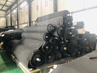 Néoprène noir approvisionnement d'usine tissu de mousse de néoprène personnalisé extensible écologique 3mm