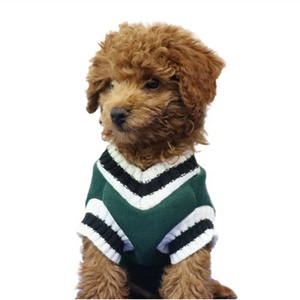 เสื้อกันหนาวสัตว์เลี้ยงแบบถักสีพื้น สไตล์วิทยาลัย เสื้อกั๊กอุ่นๆ สำหรับ<span class=keywords><strong>ลูก</strong></span>สุนัข เสื้อผ้าสุนัข เสื้อผ้าสัตว์เลี้ยง <span class=keywords><strong>ขาย</strong></span>ส่ง - Product Image 3