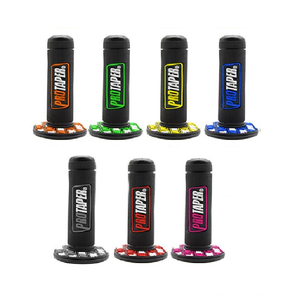 Gel de poignée de moto antidérapant, résistant à l'usure, amortissant les chocs, poignée en caoutchouc, accessoires de poignée pour moto tout-terrain, scooter, moto - Product Image 1