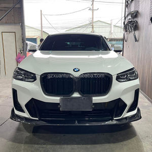 Labio delantero de fibra de carbono G01 para <span class=keywords><strong>Bmw</strong></span> X3 <span class=keywords><strong>X4</strong></span> G02 Lci <span class=keywords><strong>M</strong></span>, labio de parachoques delantero de coche deportivo - Product Image 2