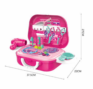 24 pièces petits enfants <span class=keywords><strong>valise</strong></span> maquillage beauté jouet maquillage ensemble pour les filles - Product Image 5