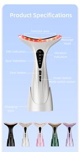 Appareil anti-âge pour le cou, élimination des rides et raffermissement de la peau, masseur, outil de beauté raffermissant pour la personnalisation de la marque - Product Image 5