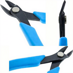 Qorvex Instruments 2175 High Quality Lightweight Maxi Shear Flush Cutter Plier Stainless Steel <b>Soft</b> <b>Wire</b> Jewelry Findings 1 Year - Product Image 1