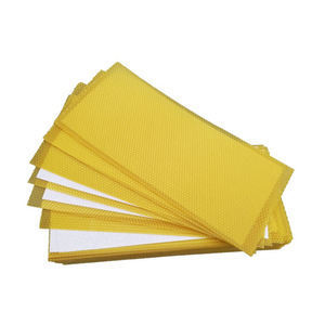 30เครื่องมือการเลี้ยงผึ้งฐานรังผึ้งลึก5.4มม. ฐาน41.5 X19.5cm ฐานรังผึ้งขี้ผึ้งคุณภาพสูง - Product Image 4