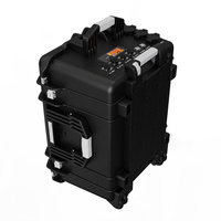 Générateur solaire portable LiFePO4 6000W Station d'alimentation avec contrôleur MPPT Onde sinusoïdale pure pour le camping en plein air Sauvegarde d'urgence
