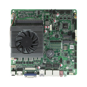 LVDS eDP แผงวงจรคอมพิวเตอร์แบบฝังวงจรอุตสาหกรรมคอมพิวเตอร์พีซีมินิ ITX เมนบอร์ด8th-Gen quad-core CPU เครือข่ายคู่พอร์ต6COM DDR4 32GB - Product Image 1