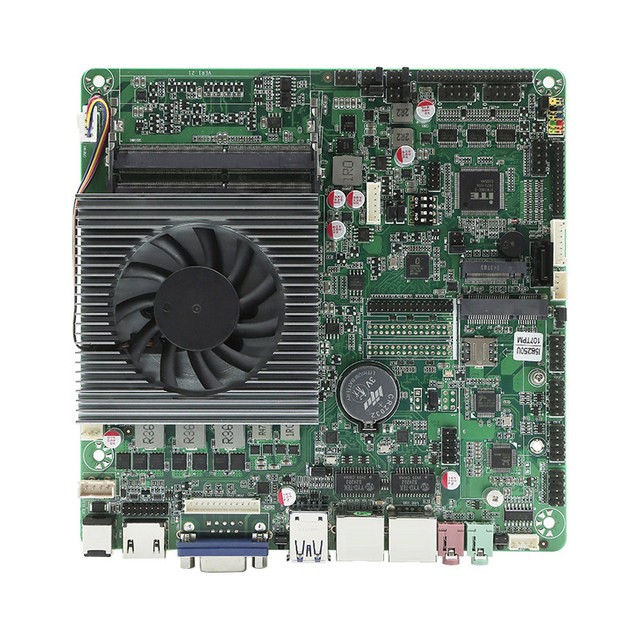 LVDS EDP Embedded Industrial Computer PC Mini Itx Motherboard 8th-Gen Quad-Core I5-8250U CPU Dual Network Ports 6COM DDR4 32GB